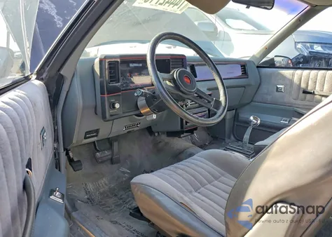 1986 Chevrolet Monte Carlo из США, поврежденный, VIN 1G1GZ37G3GR144407